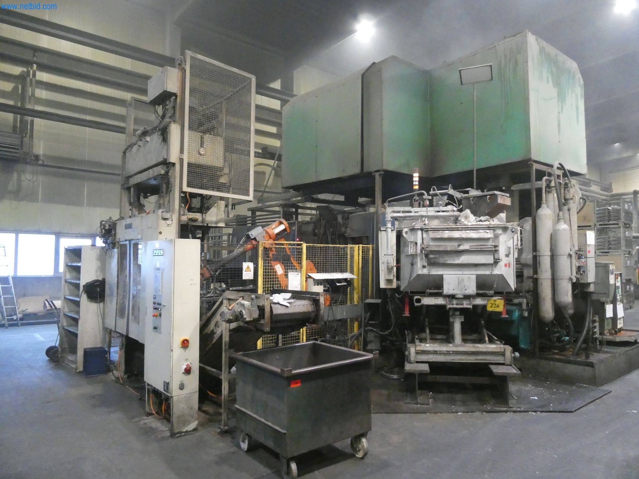 Druckgießzelle (DGA840-6) BÜHLER 840 t